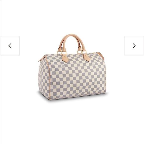 Louis Vuitton Handbags - Louis Vuitton Speedy 30 Damier Azur Coated Canvas